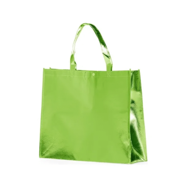 Sacola TNT Metalizada 45x35cm com Botão - Imagem 4