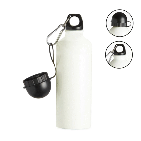 Squeeze Alumínio 500ml com Mosquetão - Imagem 2