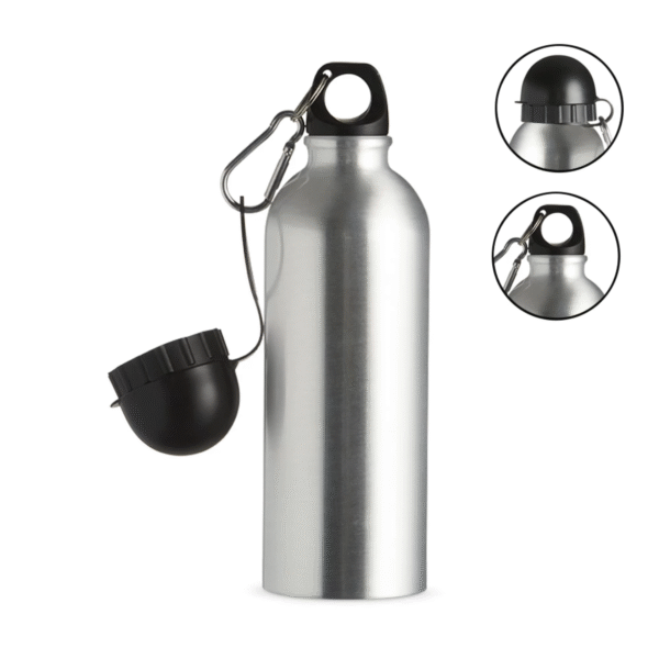 Squeeze Alumínio 500ml com Mosquetão - Imagem 3